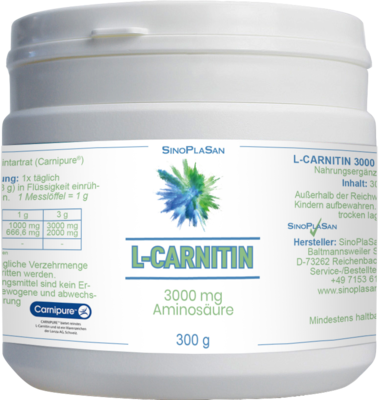 L-CARNITIN CARNIPURE 2000 mg Pulver