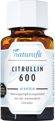 NATURAFIT Citrullin 600 Kapseln