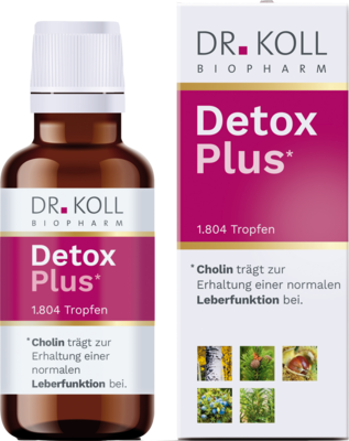 DETOX Plus Dr.Koll Gemmo Komplex Cholin Tropfen