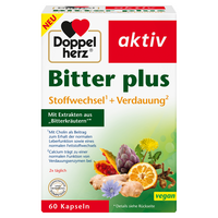 DOPPELHERZ Bitter plus Kapseln